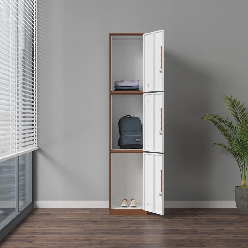 Single 3-Door Foldable Locker+Application Single 3-Door Foldable Locker+Application