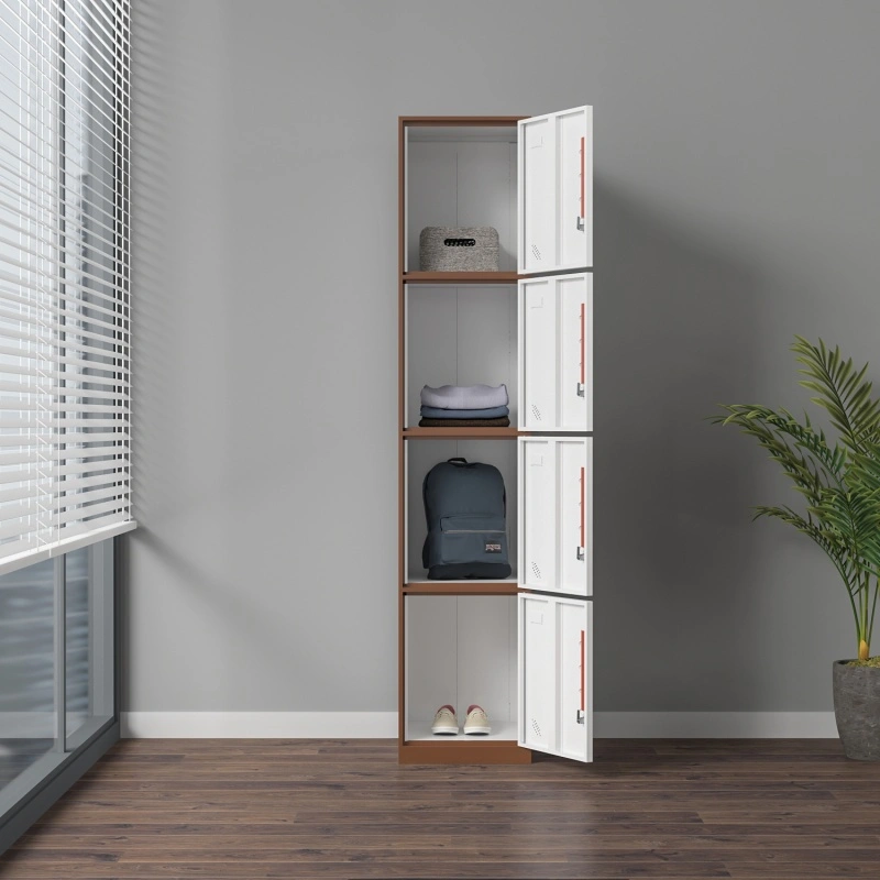 Single column 4 door locker+Application Single column 4 door locker+Application