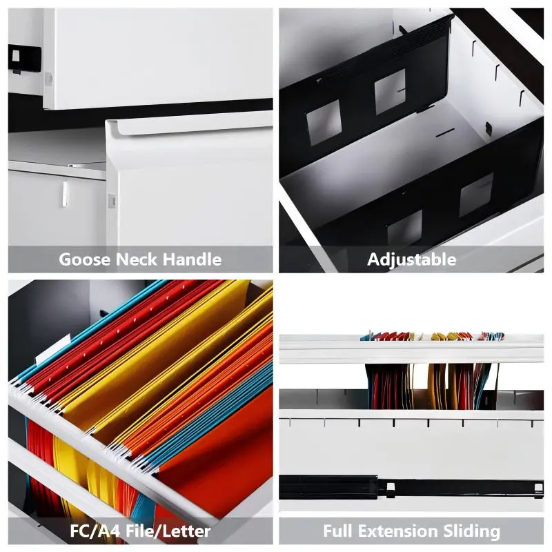 3 Drawer Lateral Steel File Cabinet+Detail 3 Drawer Lateral Steel File Cabinet+Detail