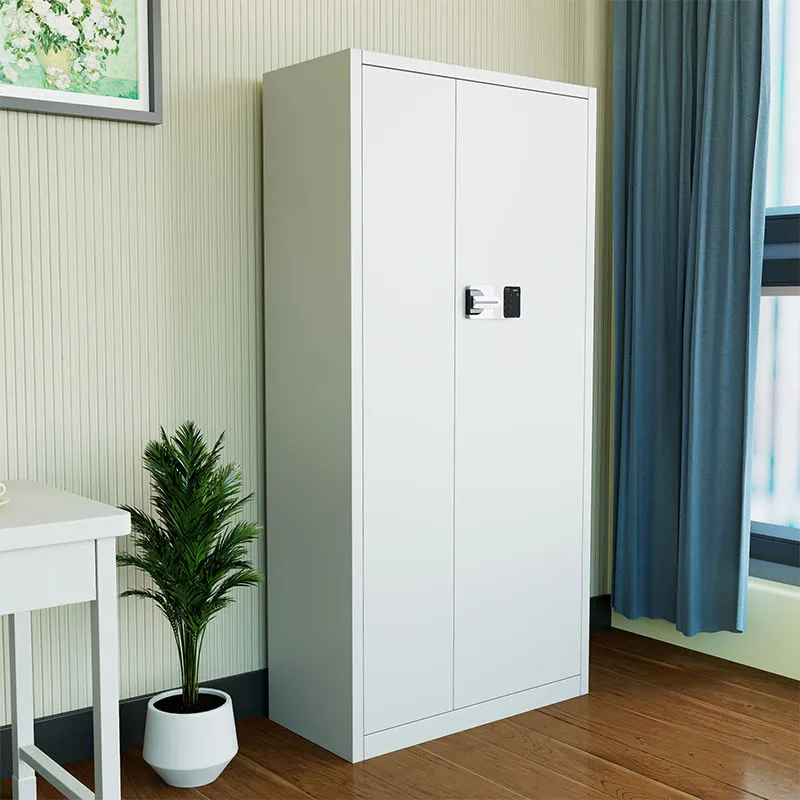 White Metal Combination Storage Cabinet+Application