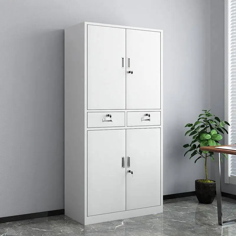 Steel-Door File Cabinets with Two Middle Drawers+Application Steel-Door File Cabinets with Two Middle Drawers+Application