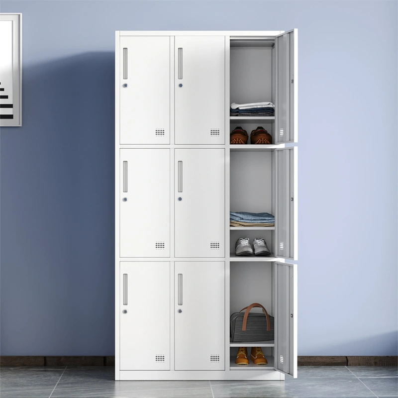 9 Door Steel Locker+Application