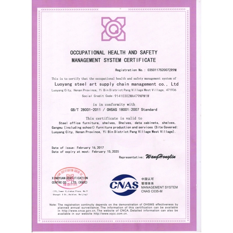 9 Door Steel Locker+Certificate