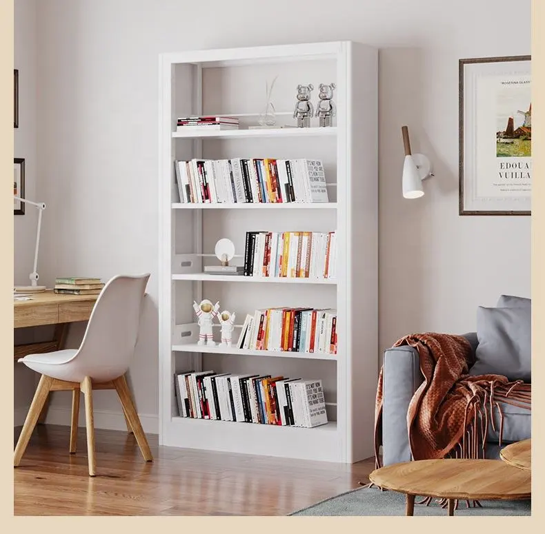 Single-Side Steel Book Shelves+Application