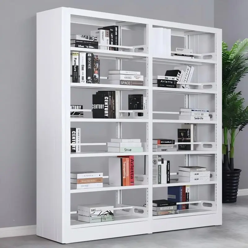 Double-Sided Steel Book Shelves+Application