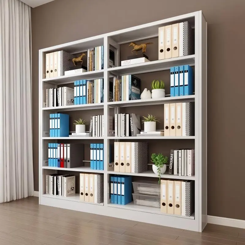 Double-Sided Steel Book Shelves+Application