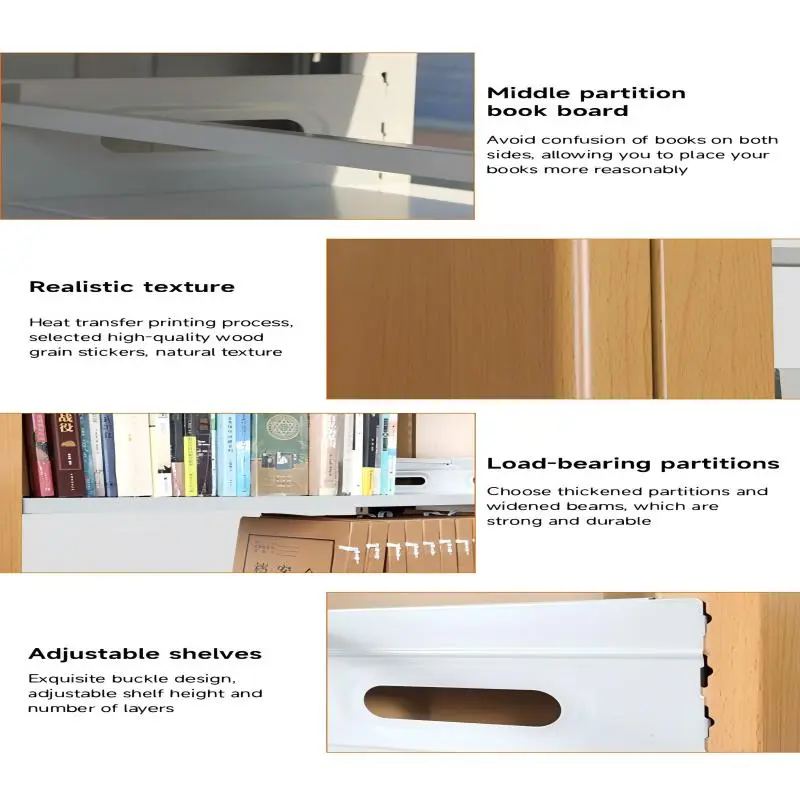 Double Sided Library Bookshelves+Detail Double Sided Library Bookshelves+Detail