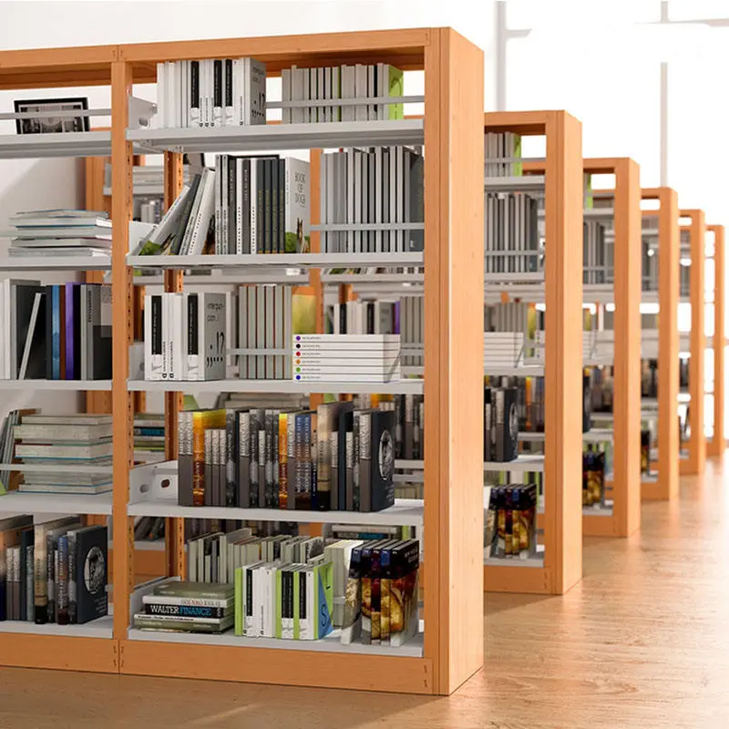 Double Sided Library Bookshelves+Application Double Sided Library Bookshelves+Application