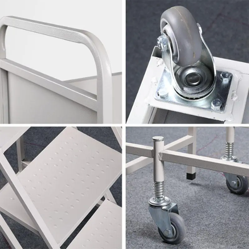 Library Storage Trolley+Detail Library Storage Trolley+Detail