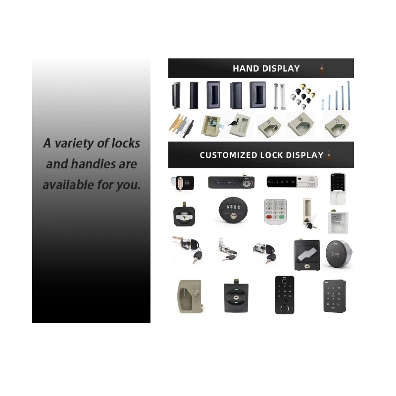 4 Door Steel Locker+Detail 4 Door Steel Locker+Detail