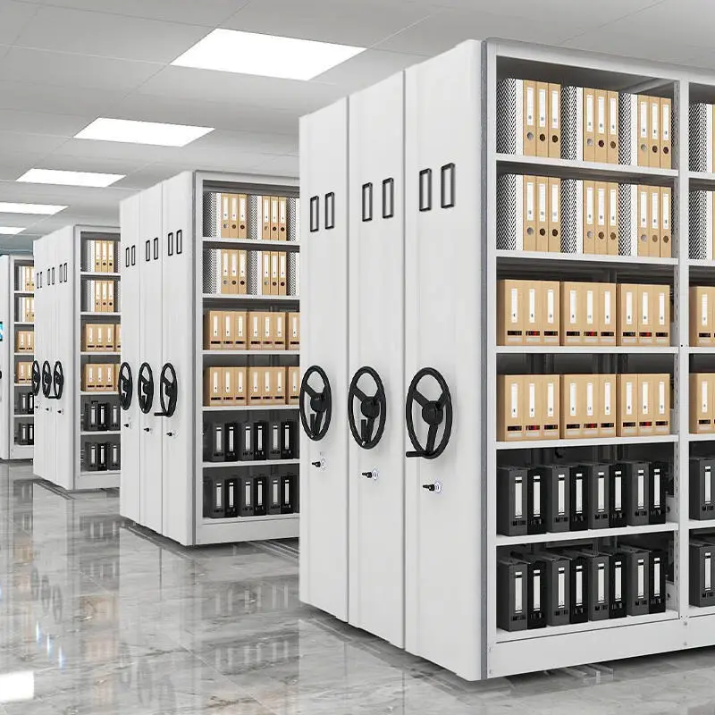 Hand-Cranked Intensive Filing Cabinet+Application Hand-Cranked Intensive Filing Cabinet+Application