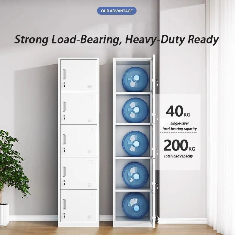 Single Column 3-door Steel locker+Detail Single Column 3-door Steel locker+Detail