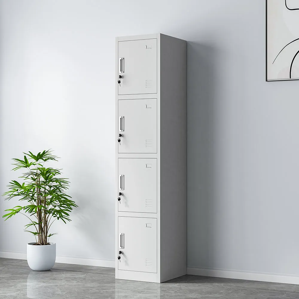 Single Column 4-door Steel locker+Application Single Column 4-door Steel locker+Application