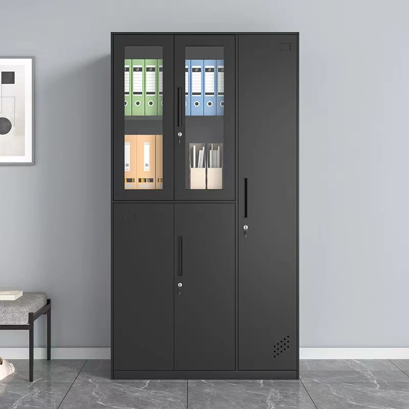 Five Door Steel File Cabinet with Glass+Application Five Door Steel File Cabinet with Glass+Application