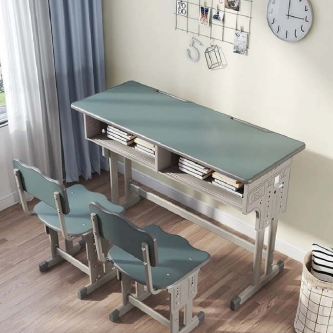Double Student Desk and Chair