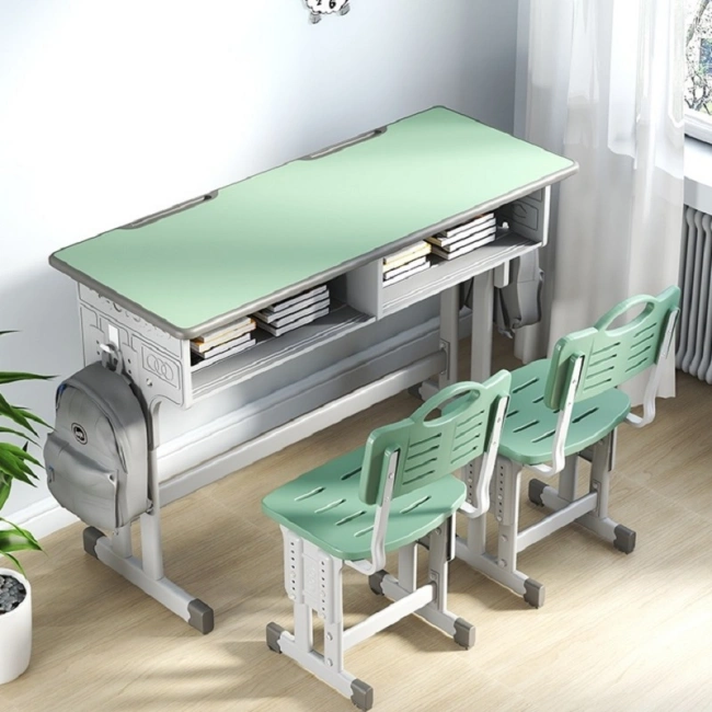 Double Student Desk and Chair