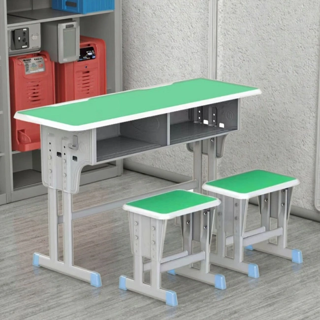 Double Student Desk and Chair