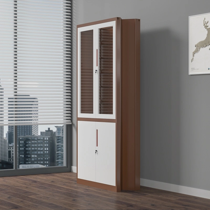 Glass Door Steel File Cabinet+Application
