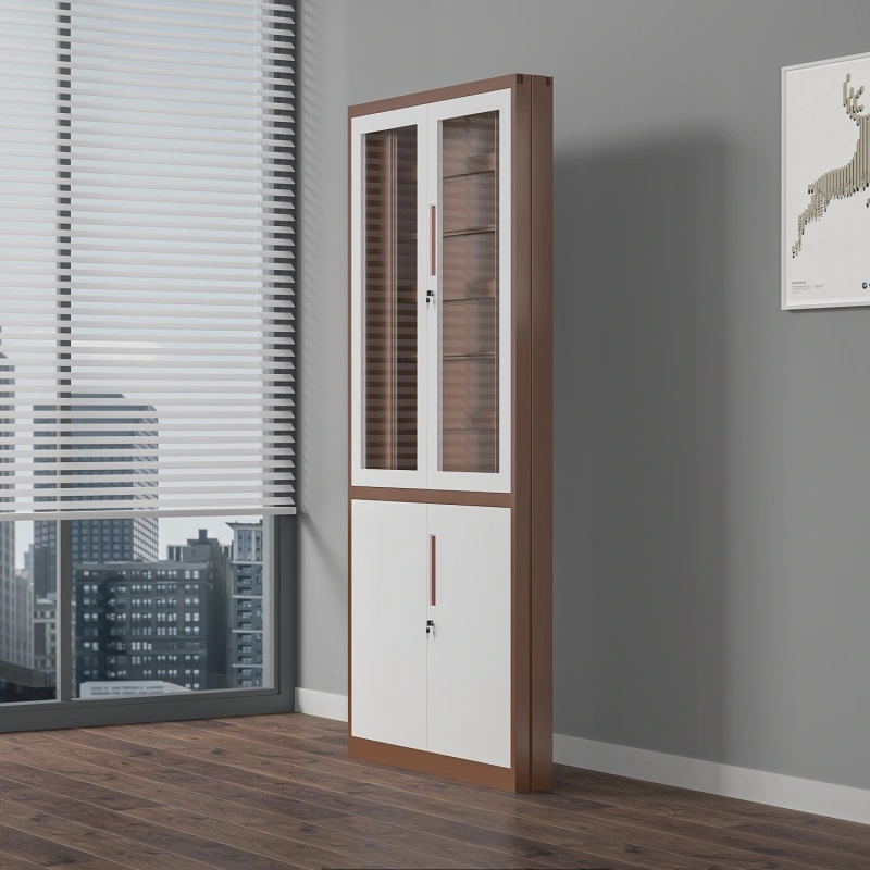 Glass Door Steel File Cabinet+Application