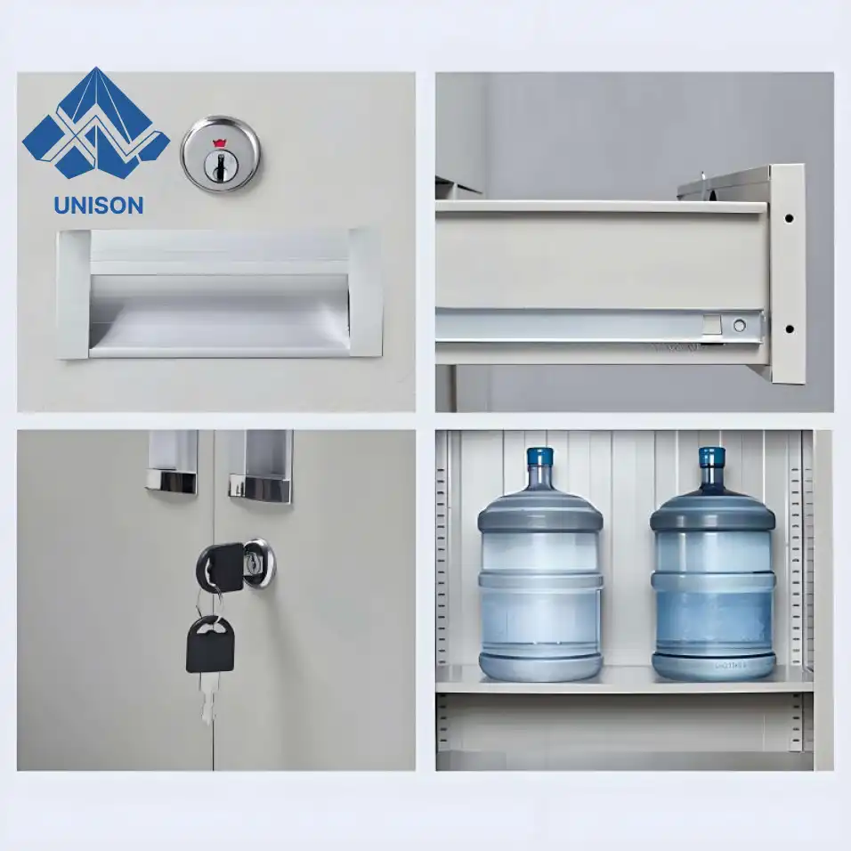 Steel-Door File Cabinets with Two Middle Drawers Steel-Door File Cabinets with Two Middle Drawers