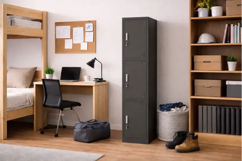 single 3 door loker single 3 door loker