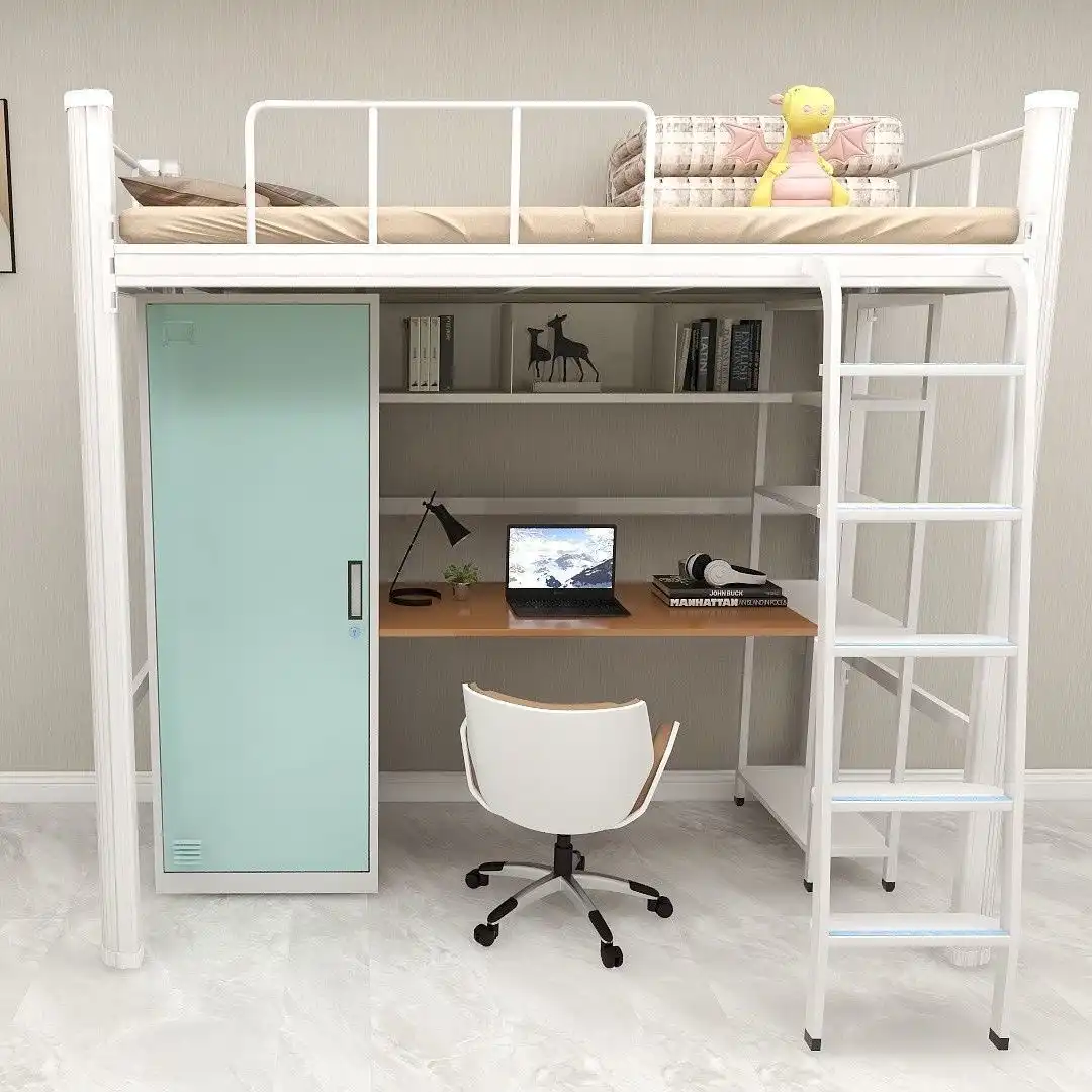 Loft Bunk Bed With Study Desk Chair Loft Bunk Bed With Study Desk Chair