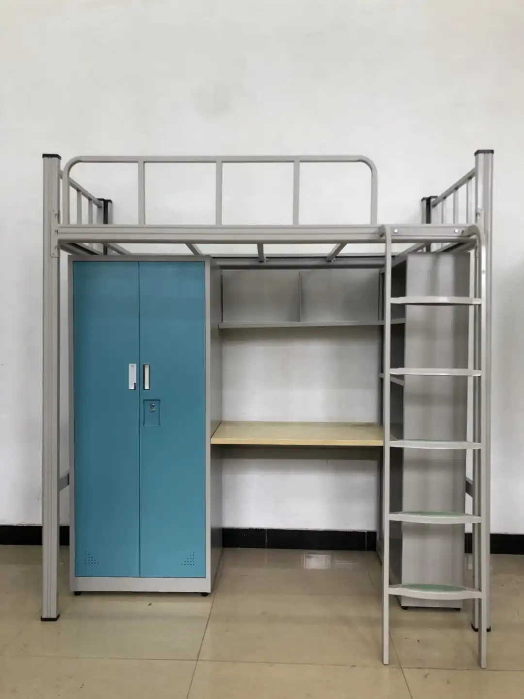 Loft Bunk Bed With Study Desk Chair