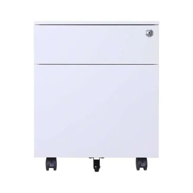 2-Drawer Steel Mobile File Cabinet
