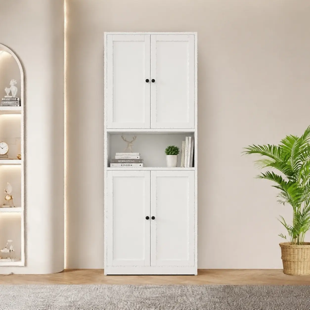 Double Solid Door Tall Steel Cabinet Double Solid Door Tall Steel Cabinet