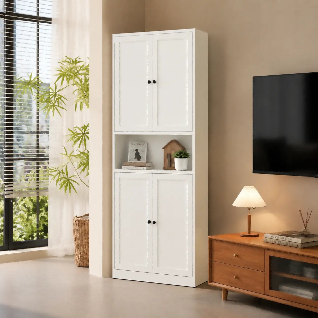 Double Solid Door Tall Steel Cabinet Double Solid Door Tall Steel Cabinet