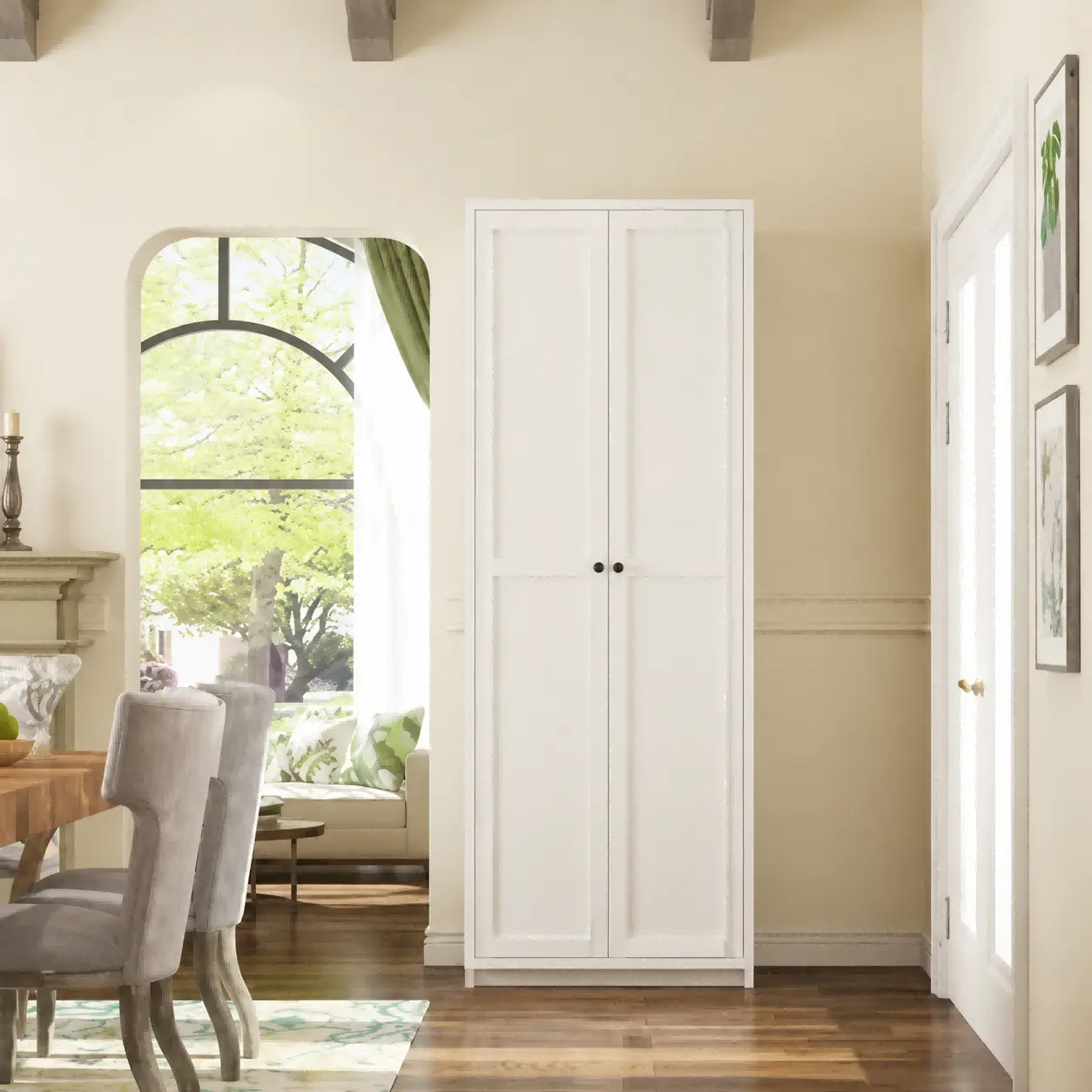 Tall Double-door Steel Cabinet