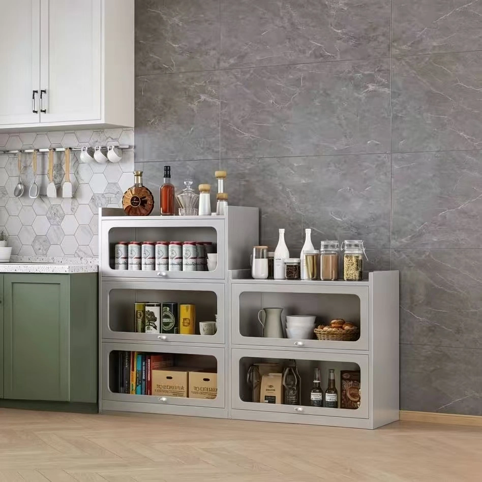 Stainless steel 2-door flip-top cabinet Stainless steel 2-door flip-top cabinet