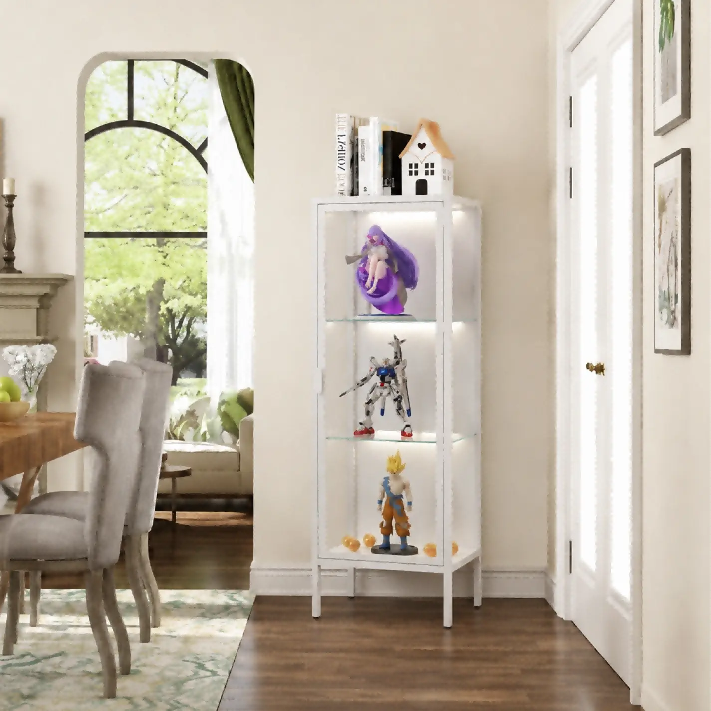 Single Door Glass Display Cabinet Single Door Glass Display Cabinet